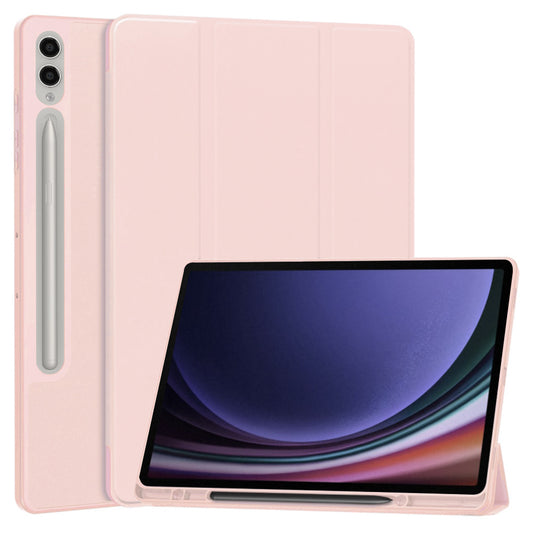 Etui na Samsung Galaxy Tab S10+ / Tab S9+, Techsuit, Flex Trifold, Różowe