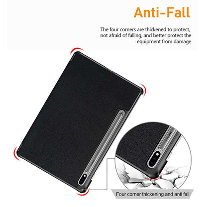 Etui na Samsung Galaxy Tab S10 Ultra / Tab S9 Ultra / Tab S8 Ultra, Techsuit, FoldPro Unicorn, Wielokolorowe