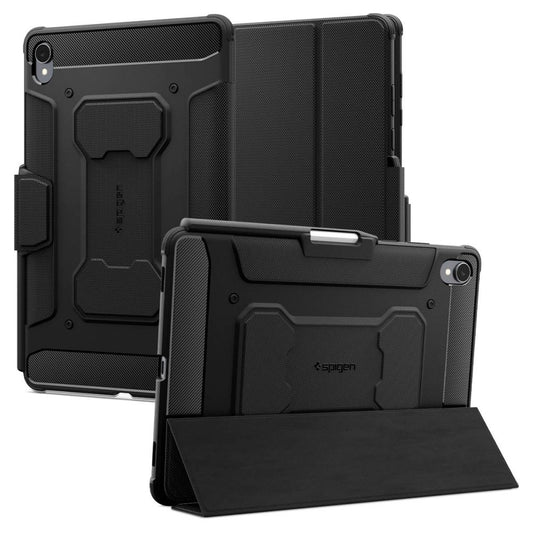 Etui na Samsung Galaxy Tab S11, Spigen, Rugged Armor Pro, czarne ACS10149