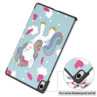Etui na Samsung Galaxy Tab S11, Techsuit, FoldPro Unicorn, Wielokolorowe