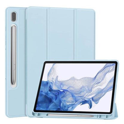 Etui na Samsung Galaxy Tab S11 Ultra, Techsuit, Flex Trifold, Niebieskie