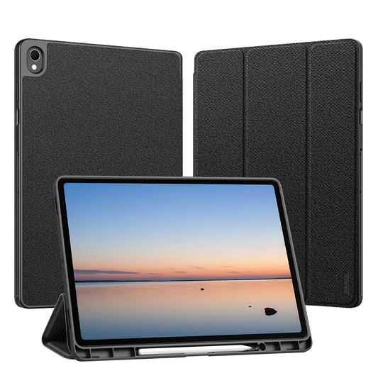 Etui do Samsung Galaxy Tab S12 Plus, DUX DUCIS, Domo z uchwytem na rysik, czarne