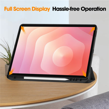Etui na Samsung Galaxy Tab S12 Plus, Techsuit, Flex Trifold, Czarna