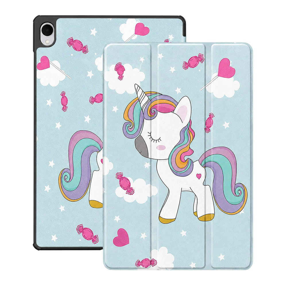 Etui na Samsung Galaxy Tab S12 Plus, Techsuit, FoldPro Unicorn, Wielokolorowe