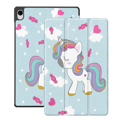 Etui na Samsung Galaxy Tab S12 Plus, Techsuit, FoldPro Unicorn, Wielokolorowe