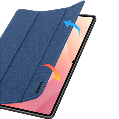 Etui do Samsung Galaxy Tab S12 Ultra / Tab S11 Ultra, DUX DUCIS, Domo z uchwytem na rysik, niebieskie