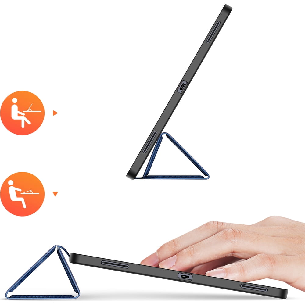 Etui do Samsung Galaxy Tab S12 Ultra / Tab S11 Ultra, DUX DUCIS, Domo z uchwytem na rysik, niebieskie