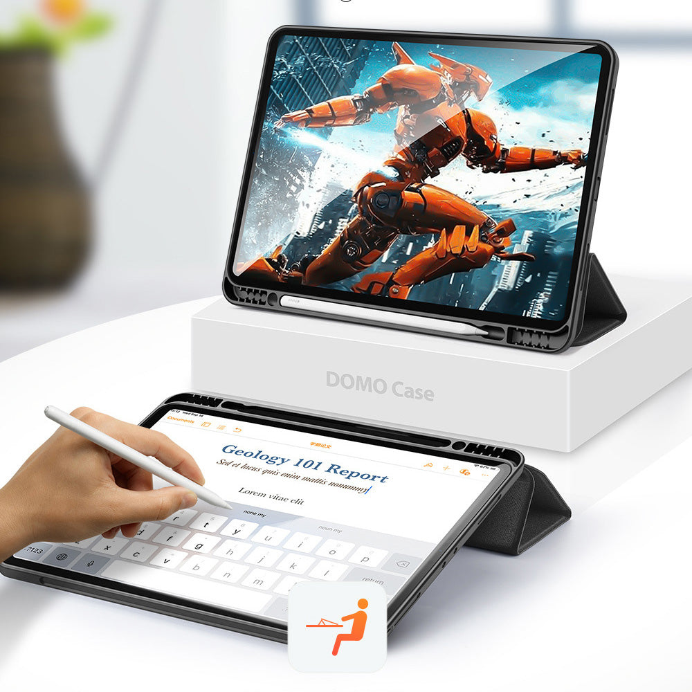 Etui do Samsung Galaxy Tab S12 Ultra / Tab S11 Ultra, DUX DUCIS, Domo z uchwytem na rysik, czarne