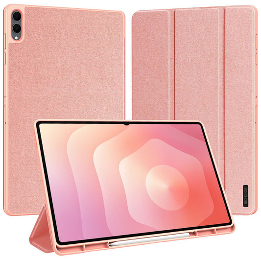 Etui do Samsung Galaxy Tab S12 Ultra / Tab S11 Ultra, DUX DUCIS, Domo z uchwytem na rysik, różowe