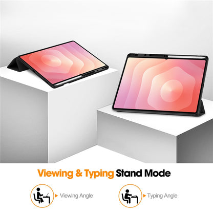 Etui na Samsung Galaxy Tab S12 Ultra / Tab S11 Ultra, Techsuit, Flex Trifold, Zielony