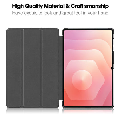 Case for Samsung Galaxy Tab S12 Ultra / Tab S11 Ultra, Techsuit, FoldPro Butterfly, Multicolor