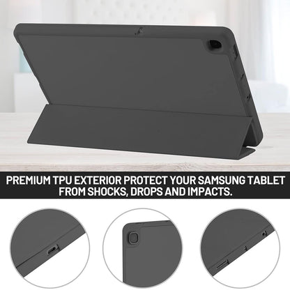 Etui na Samsung Galaxy Tab S6 Lite (2024) / Tab S6 Lite (2022) / Tab S6 Lite (2020), Techsuit, Flex Trifold, Czarny