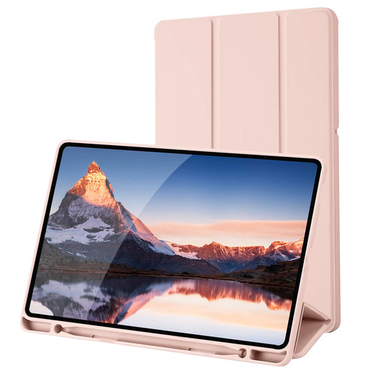 Etui na Samsung Galaxy Tab S6 Lite (2024) / Tab S6 Lite (2022) / Tab S6 Lite (2020), Techsuit, Flex Trifold, Różowe