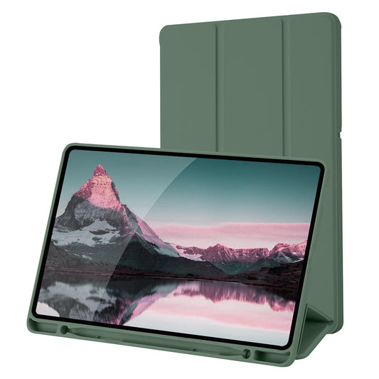 Etui na Samsung Galaxy Tab S6 Lite (2024) / Tab S6 Lite (2022) / Tab S6 Lite (2020), Techsuit, Flex Trifold, Zielony