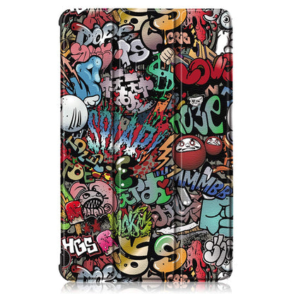 Etui na Samsung Galaxy Tab S6 Lite (2024) / Tab S6 Lite (2022) / Tab S6 Lite (2020), Techsuit, FoldPro, wielokolorowe