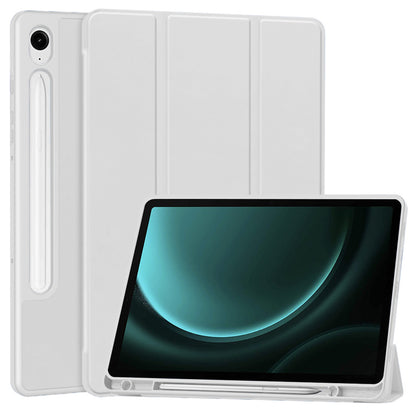 Etui na Samsung Galaxy Tab S10 FE / Tab S9 FE / Tab S9, Techsuit, Flex Trifold, Szare