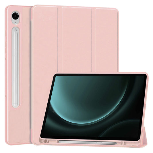 Etui na Samsung Galaxy Tab S9 FE / Tab S9 / Tab S10 FE, Techsuit, Flex Trifold, różowe