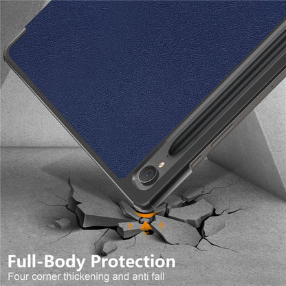 Etui na Samsung Galaxy Tab S9 FE / Tab S9 / Tab S10 FE, Techsuit, FoldPro, niebieskie