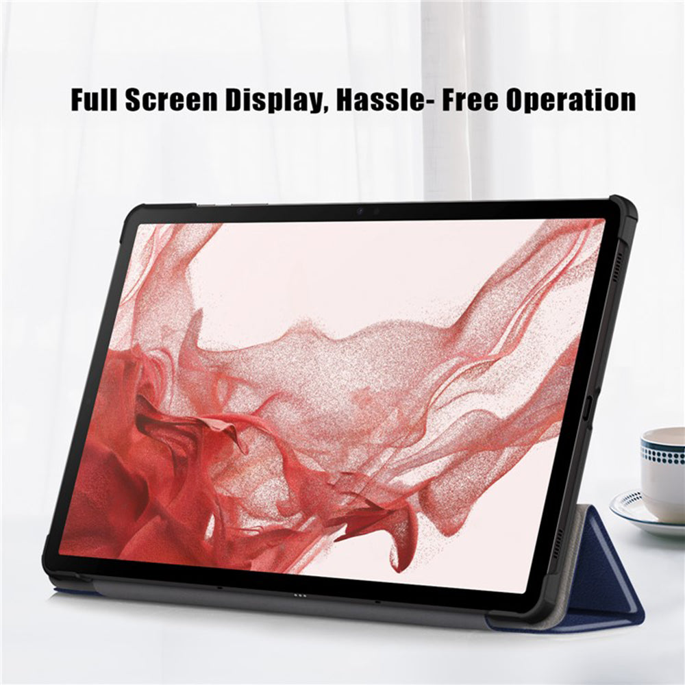 Etui na Samsung Galaxy Tab S9 FE / Tab S9 / Tab S10 FE, Techsuit, FoldPro, niebieskie