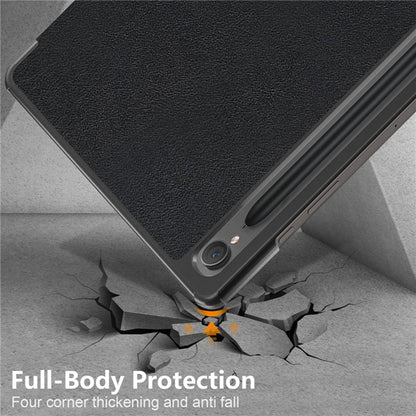 Etui na Samsung Galaxy Tab S9 FE / Tab S9 / Tab S10 FE, Techsuit, FoldPro Butterfly, Wielokolorowe