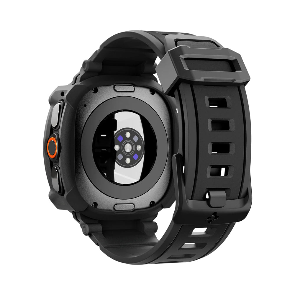 Etui do Samsung Galaxy Watch Ultra2, Spigen, Rugged Armor Pro, Czarny Mat ACS11612
