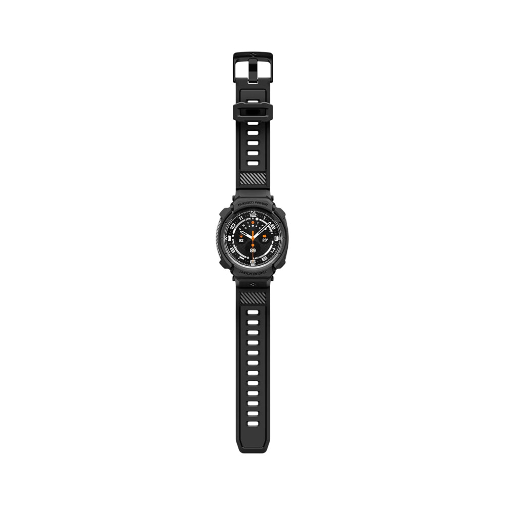Etui do Samsung Galaxy Watch Ultra2, Spigen, Rugged Armor Pro, Czarny Mat ACS11612