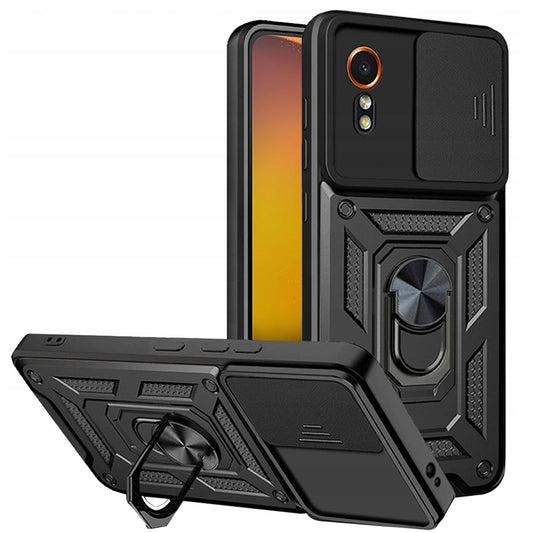 Etui na Samsung Galaxy Xcover7 G556, Techsuit, CamShield, Czarny