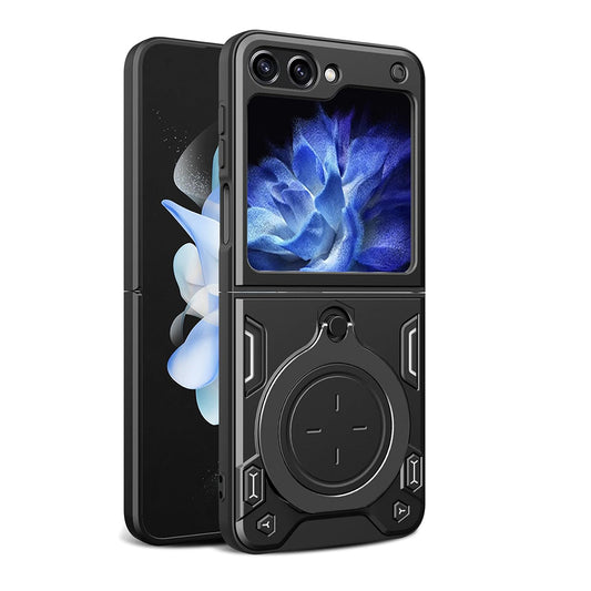 Etui na Samsung Galaxy Z Flip5 F731, Techsuit, CamGuard Pro, czarne