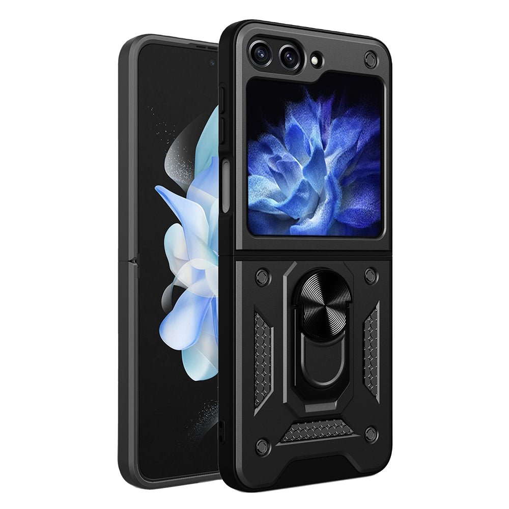 Etui na Samsung Galaxy Z Flip5 F731, Techsuit, CamShield, Czarny