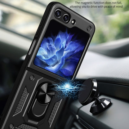 Etui na Samsung Galaxy Z Flip5 F731, Techsuit, CamShield, Czarny