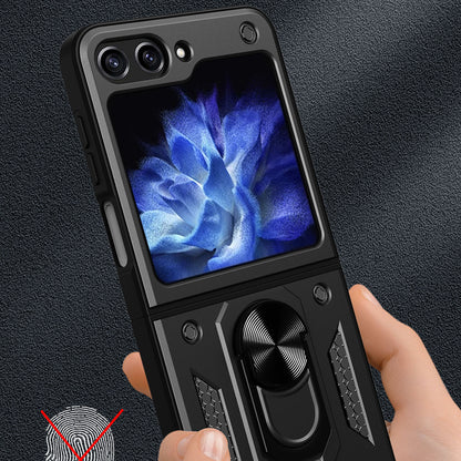 Etui na Samsung Galaxy Z Flip5 F731, Techsuit, CamShield, Czarny