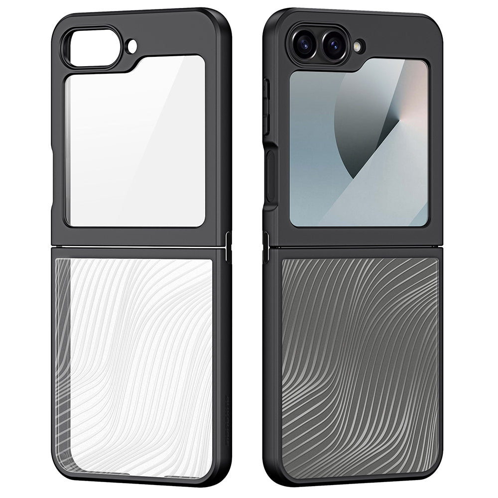 Etui na Samsung Galaxy Z Flip6 F741, DUX DUCIS, Aimo, czarne