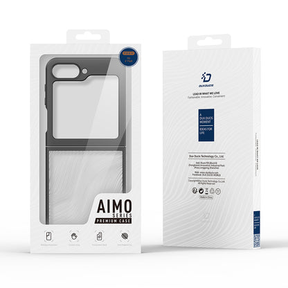 Etui na Samsung Galaxy Z Flip6 F741, DUX DUCIS, Aimo, czarne
