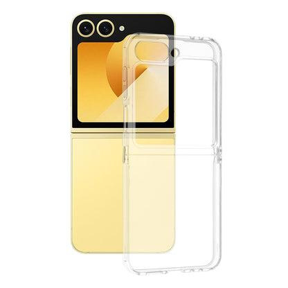 Case for Samsung Galaxy Z Flip7 FE F761 / Z Flip6 F741, Techsuit, Clear, Transparent