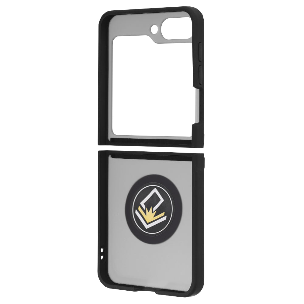 Etui na Samsung Galaxy Z Flip7 FE F761 / Z Flip6 F741, Techsuit, Glinth, Czarny