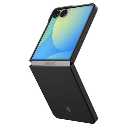 Etui na Samsung Galaxy Z Flip7 F766, Spigen, Air Skin, Czarne ACS09564