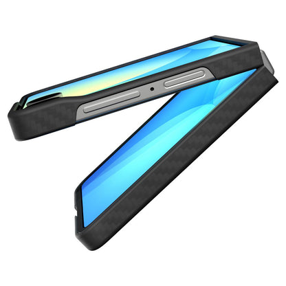 Etui na Samsung Galaxy Z Flip7 F766, Spigen, Air Skin, Czarne ACS09564