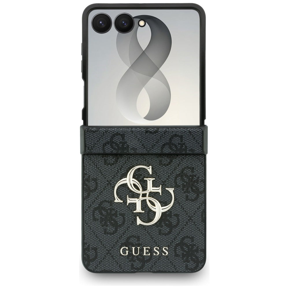Etui na Samsung Galaxy Z Flip8 F776, Guess, 4G Big Logo, czarne
