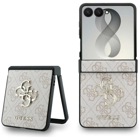 Etui na Samsung Galaxy Z Flip8 F776, Guess, 4G Big Logo, Różowe