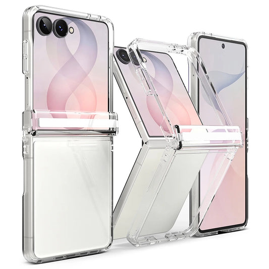 Etui na Samsung Galaxy Z Flip8 F776, Ringke, Fusion Flap, Przezroczyste