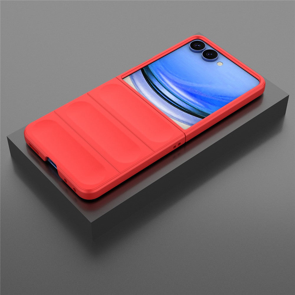 Case for Samsung Galaxy Z Flip8 F776, Techsuit, Magic Shield, Red
