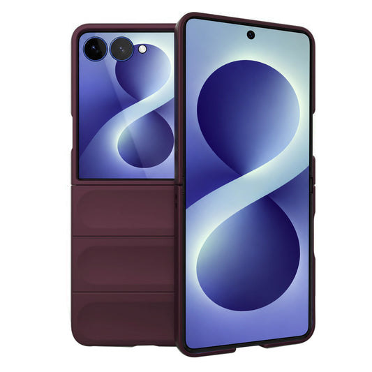 Etui na Samsung Galaxy Z Flip8 F776, Techsuit, Magic Shield, Bordowy