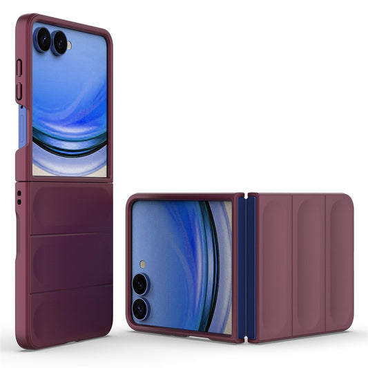 Etui na Samsung Galaxy Z Flip8 F776, Techsuit, Magic Shield, Bordowy