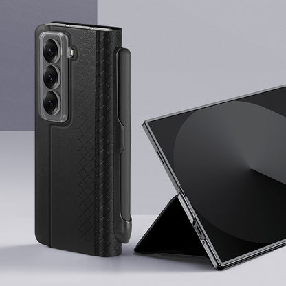 Etui na Samsung Galaxy Z Fold Special, DUX DUCIS, Bril (z uchwytem na długopis), czarne
