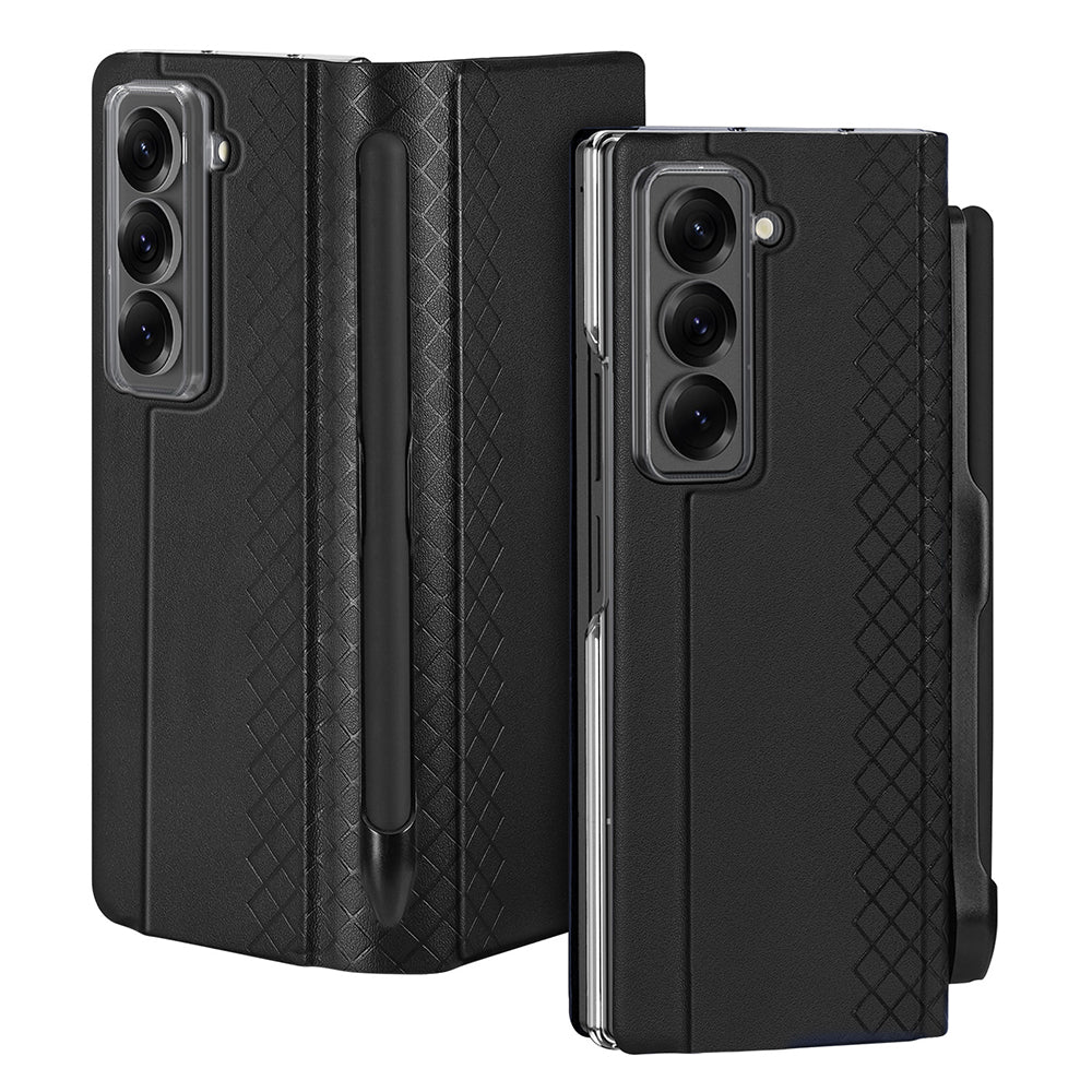 Etui na Samsung Galaxy Z Fold Special, DUX DUCIS, Bril (z uchwytem na długopis), czarne