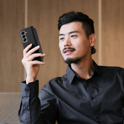 Etui na Samsung Galaxy Z Fold Special, DUX DUCIS, Bril (z uchwytem na długopis), czarne