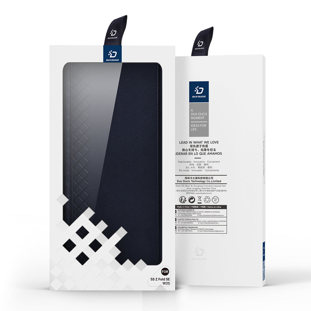 Etui na Samsung Galaxy Z Fold Special, DUX DUCIS, Bril (z uchwytem na długopis), czarne