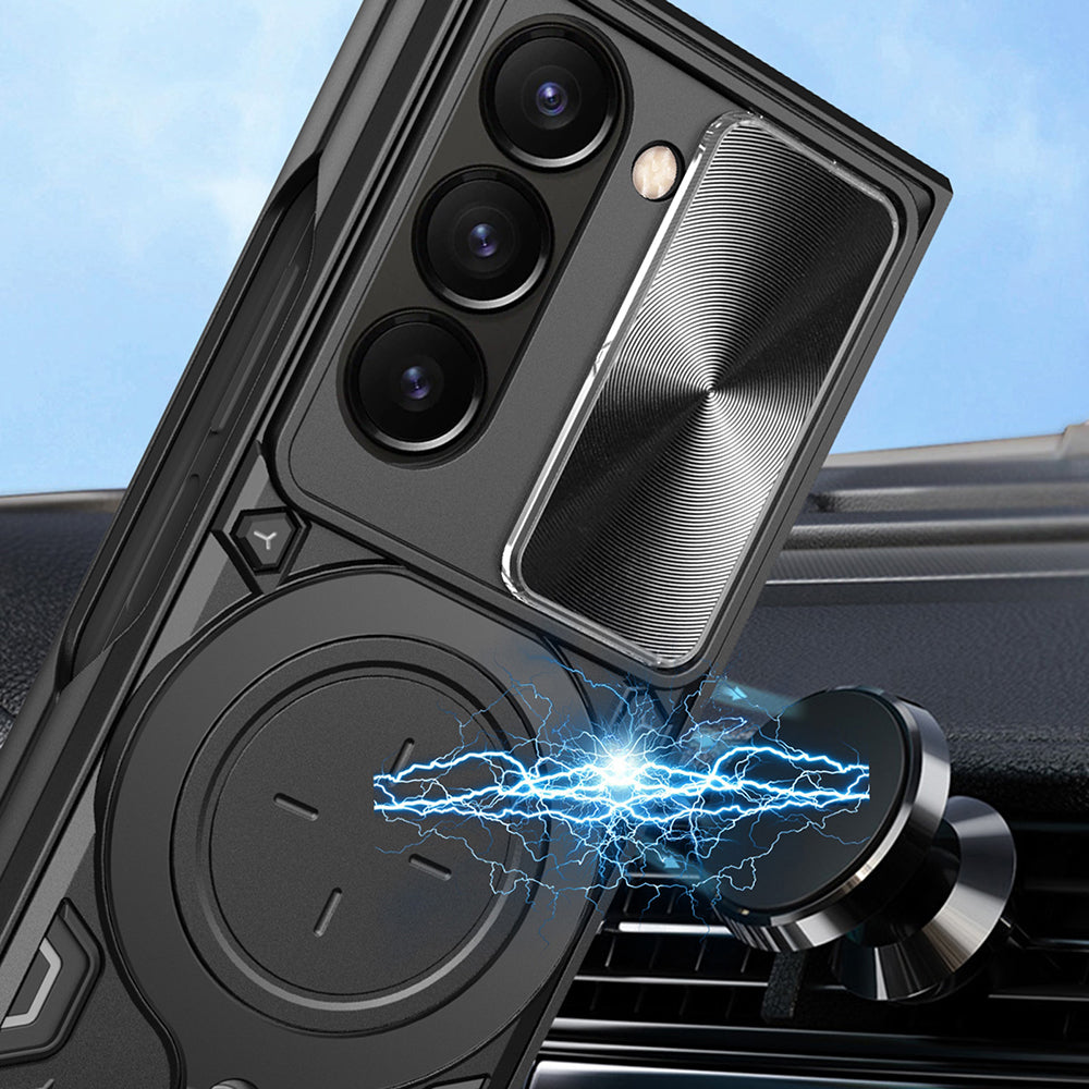Etui na Samsung Galaxy Z Fold5 F946, Techsuit, CamGuard Pro, czarne