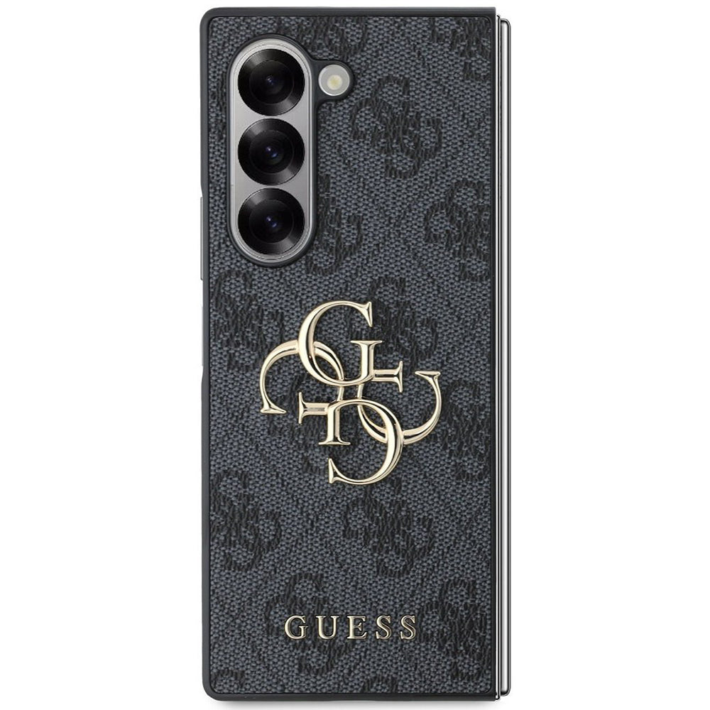 Etui na Samsung Galaxy Z Fold6 F956, Guess, 4G Metal Logo, Czarne