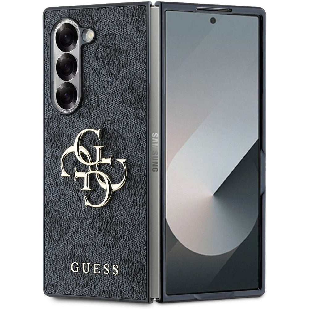 Etui na Samsung Galaxy Z Fold6 F956, Guess, 4G Metal Logo, Czarne